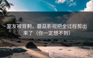 室友被背刺，蘑菇影视把全过程剪出来了（你一定想不到）